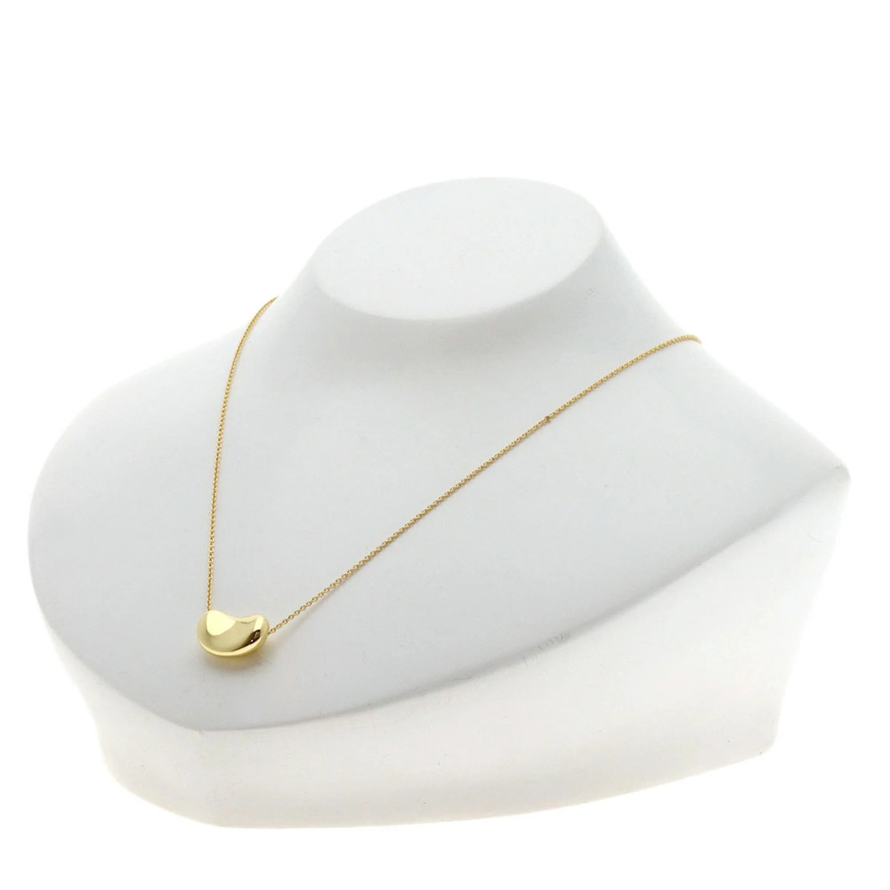 TIFFANY 18k Gold Bean Necklace - Picture 4 of 6